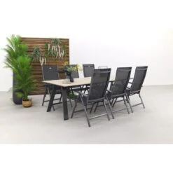 Hartman Salvatore Verstelbaar/Nevada 240x100 Cm. Tuinset -Hartman 1000093379 0103