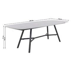 Hartman Benevento Tuintafel 240x110 Cm. -Hartman 1000093384 0101