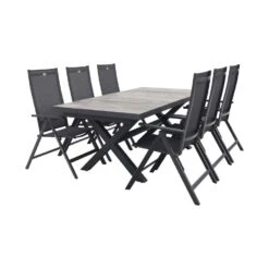 Hartman Milaan/Ottowa 205-265x100 Cm. - 7-delige Tuinset