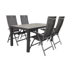 Hartman Salvatore/President 160 Cm. Verstelbare Tuinset - 5-delig