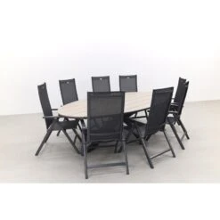 Hartman Napoli Xerix Verstelbaar/Edison 280x140 Tuinset Ovaal -Hartman 1000096407 0103