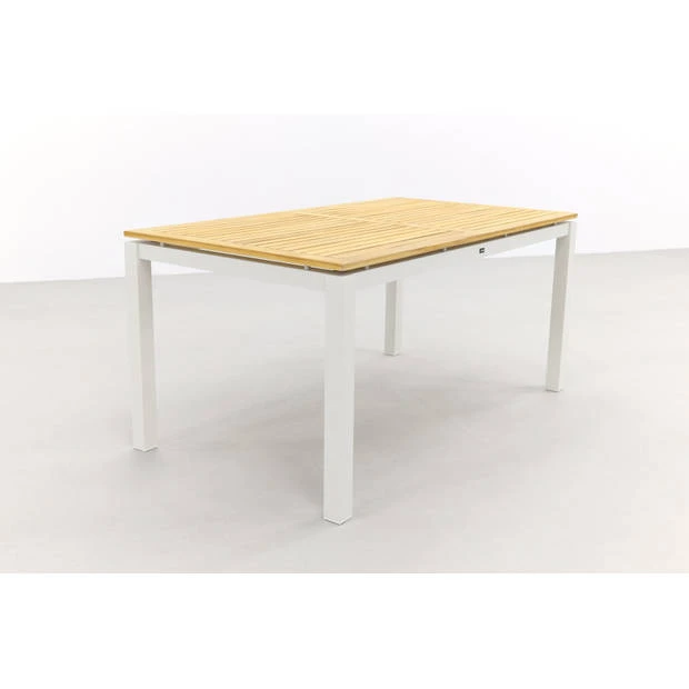 Hartman Napoli teak wit/Sonata 160 cm. tuinset - 5-delig Hartman Napoli Teak Wit/Sonata 160 Cm. Tuinset - 5-delig -Hartman 3271756 1bfb61f2