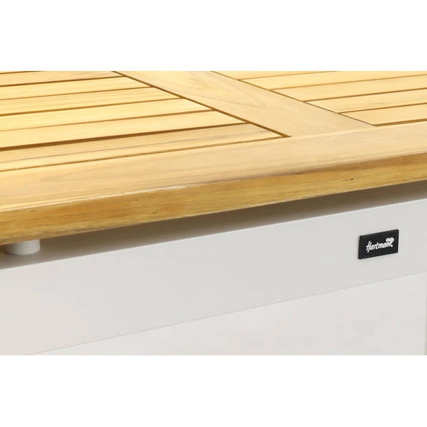 Hartman Napoli teak wit/Sonata 160 cm. tuinset - 5-delig Hartman Napoli Teak Wit/Sonata 160 Cm. Tuinset - 5-delig -Hartman 3271756 b7380688