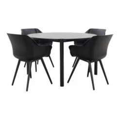 Hartman Sophie Carbon Black/Arezzo 130 Cm. Tuinset - 5-delig
