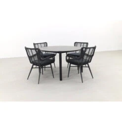 Jasmine Black/Arezzo 130 Cm. Tuinset - 5-delig -Hartman 3668222 72149c7d