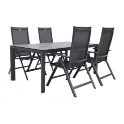 Hartman Napoli/Baltimor 180 Cm. Verstelbare Tuinset - 5-delig