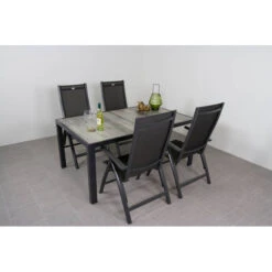 Hartman Tanger Tuintafel 168 Cm. - Roma Verstelbare Tuinstoelen -Hartman 3718922 ccc59a2a