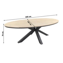 Taste Belmond / GI Edison 220x115 Cm. - Ovale Tuinset 9 Taste Belmond / GI Edison 220x115 Cm. - Ovale Tuinset -Hartman 3933408 683a7a34