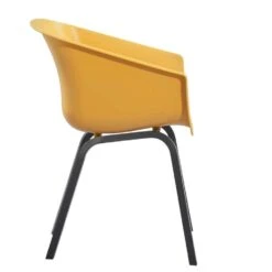 Hartman Kuipstoel Amalia - Geel - Aluminium Onderstel -Hartman 50101120 8000